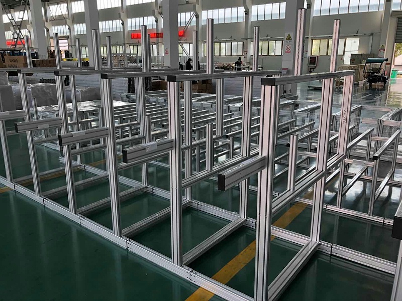 口罩機(jī)鋁型材機(jī)架 口罩機(jī)鋁型材機(jī)架