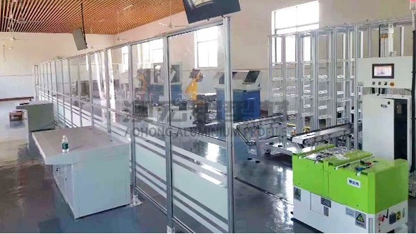 鋁型材電氣設(shè)備防護圍欄：構(gòu)筑工業(yè)環(huán)境的安全防線